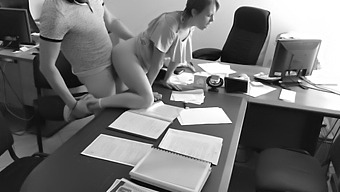 Hardkiss81'S Boss Films Himself Having Sex With His Petite Secretary In The Office