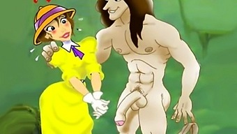 Tarzan And Teen Jane In A Wild Group Sex Session