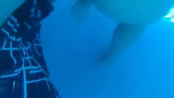 Part 1: Fucking In The Pool With My Girlfriend And A Happy Ending, With A Handjob And A Creampie