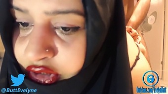 Sexy Hijab Babe Suffers Intense Anal Punishment!