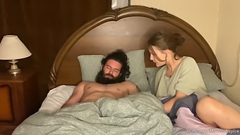 Russian Milf Gives A Sloppy Blowjob To Her Stepson In Hd