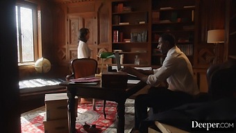 Valentina'S Kinky Office Affair With Her Boss'S Massive Tool
