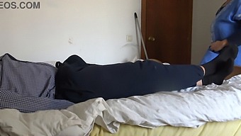 An Arab Maid Is Shocked By Her Employer'S Large French Penis